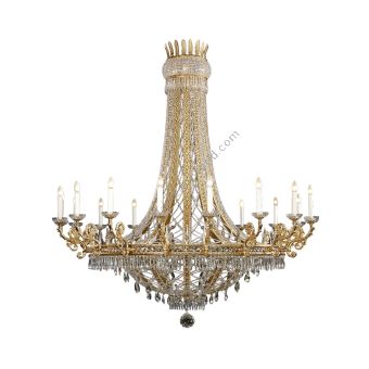 Mariner / Chandeliers / Casted Bronze & Scholer crystal 19889.0