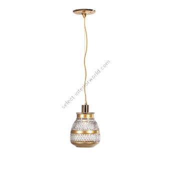 Mariner / Pendant Lamps / Casted Bronze & Italian hand cut crystal 20290.0