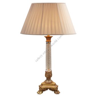 Mariner / Table Lamps / Casted Bronze & Italian hand cut Crystal 20299.0