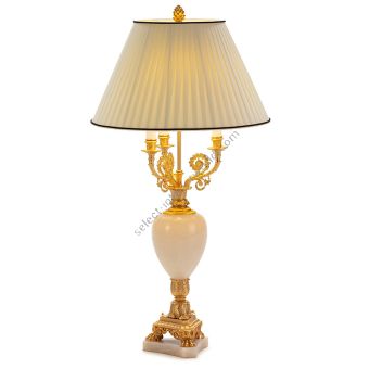 Mariner / Table Lamps / Casted Bronze & Alabaster 20309.0