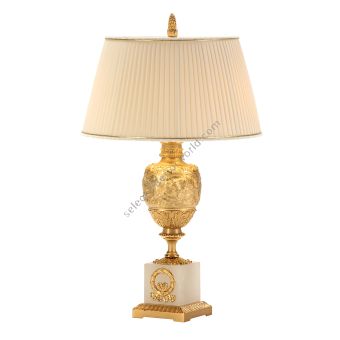 Mariner / Table Lamps / Casted Bronze & Alabaster 20314.0