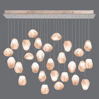 Fine Art Handcrafted Lighting / Pendant Lights / Natural Inspirations 54″ Rectangular 853640-14L 24L