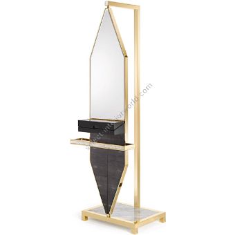 Arte Veneziana / Floor Mirrors / Peek a Boo Art Déco Style MCX-GLF-205-F110