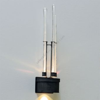 Robers / Outdoor Wall glass sculpture / WL 3663