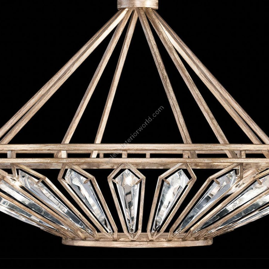 Washed pale gold finish