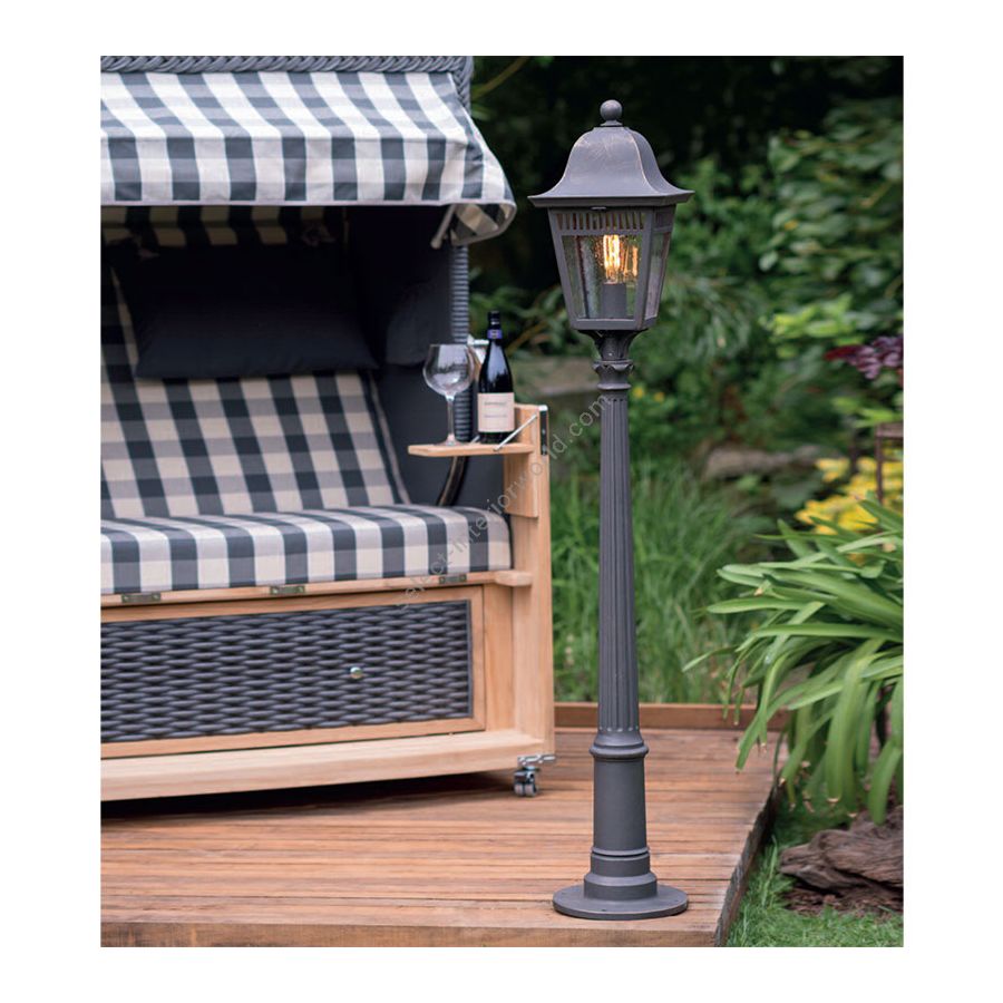 Old bronze finish (cm.: H 151 / inch: H 60")