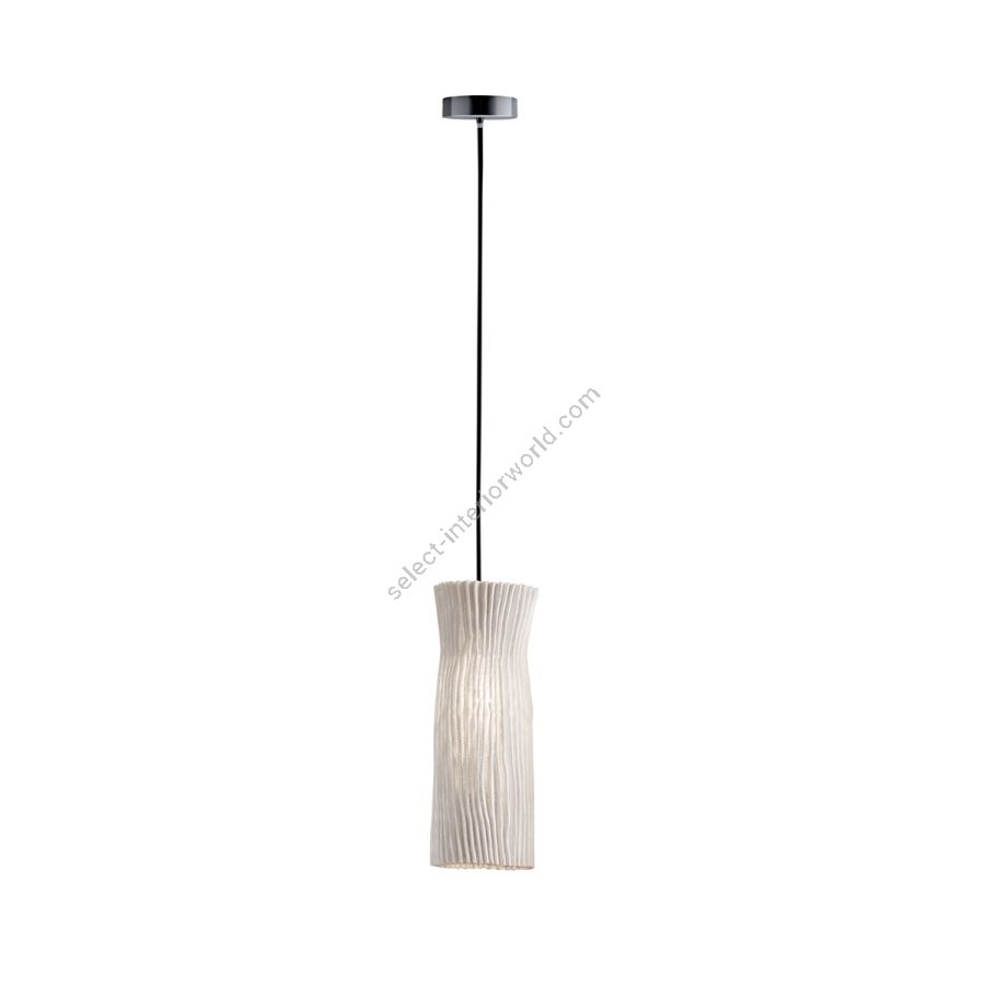 Large outdoor pendant light / White (BL) finish