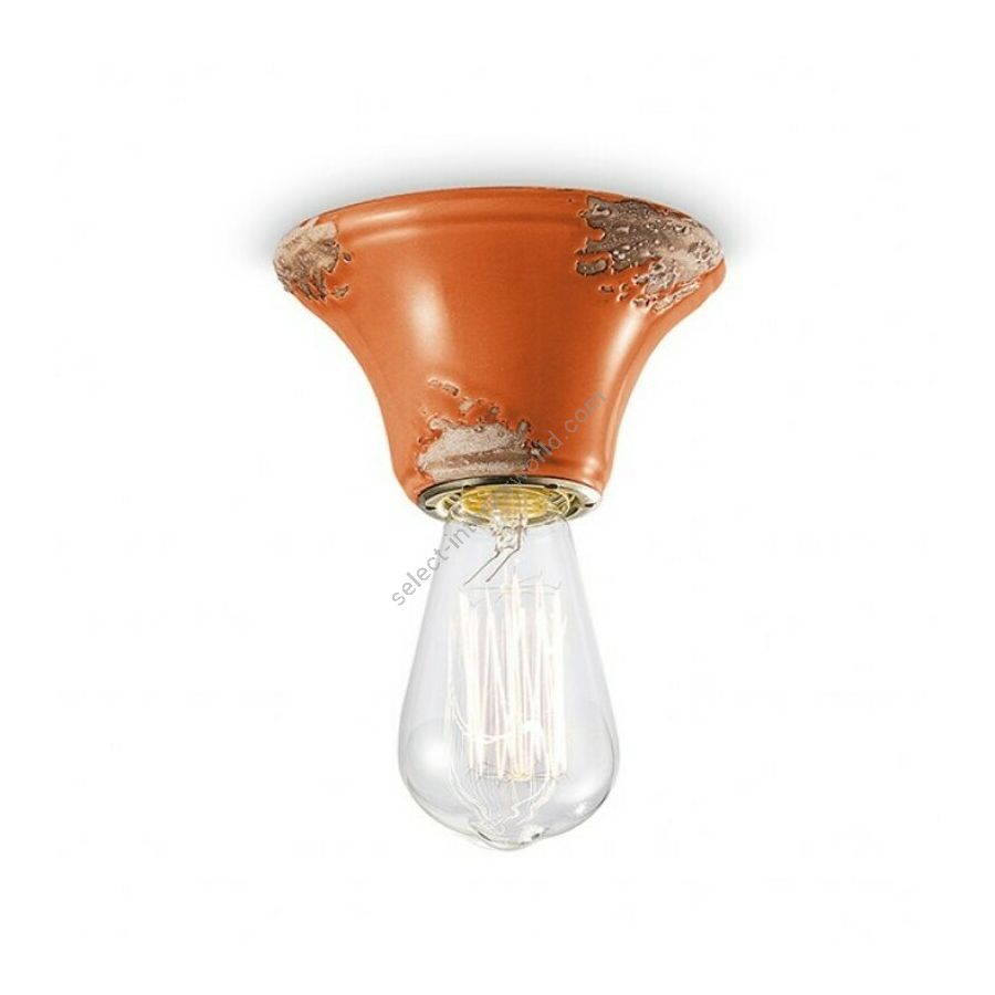 Orange (Vio) finish (cm.: 7.5 x 10 x 10 / inch.: 2.7" x 3.9" x 3.9")