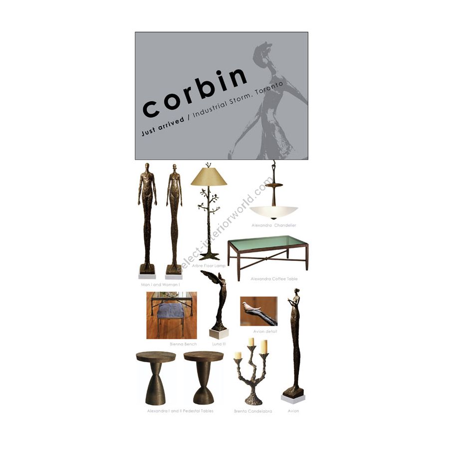 Industrial Storm is located in the Art - Toronto. Show: Alexandra Chandelier by Tom Corbin