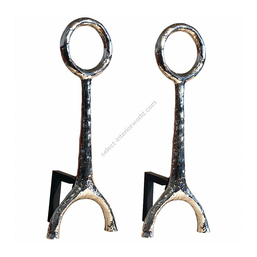 Polished white bronze finish