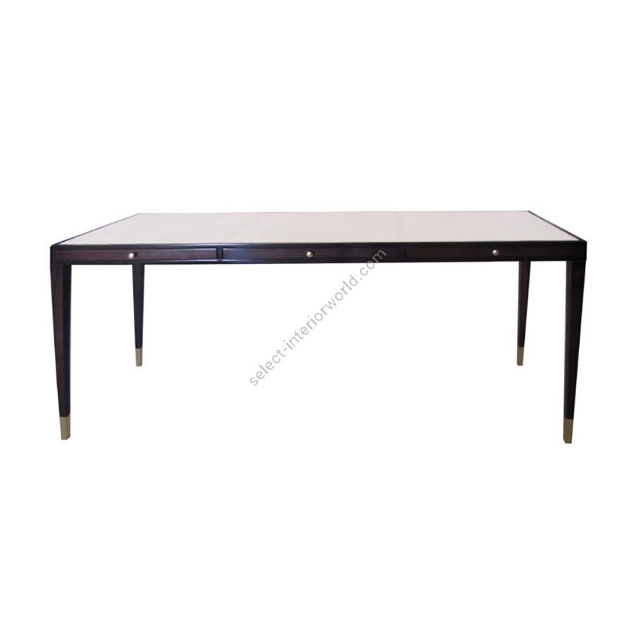 Top Makassar Ebony, ivory coloured handles & tips
cm.: 74 x 140 x 55 / inch.: 29.13" x 55.1" x 21.65"