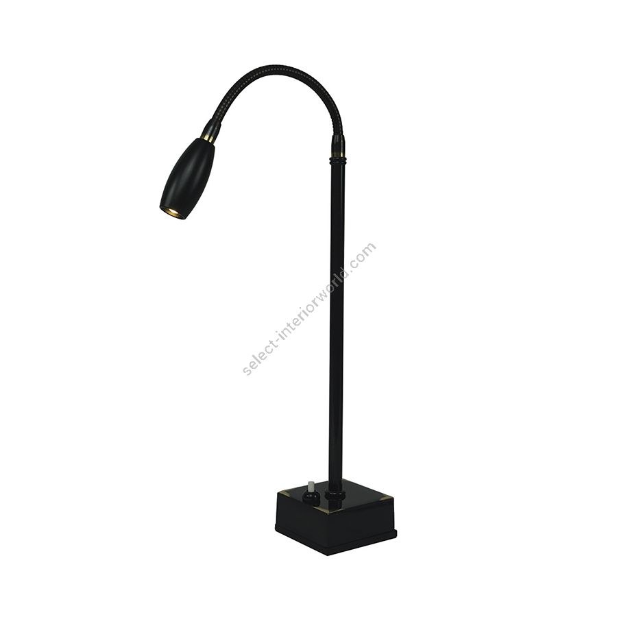 Dark brushed bronze finish