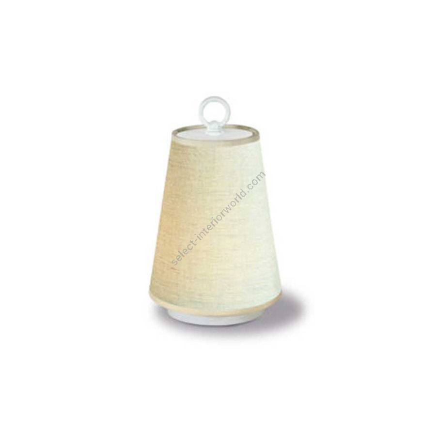 Lino Bianco fabric lampshade
