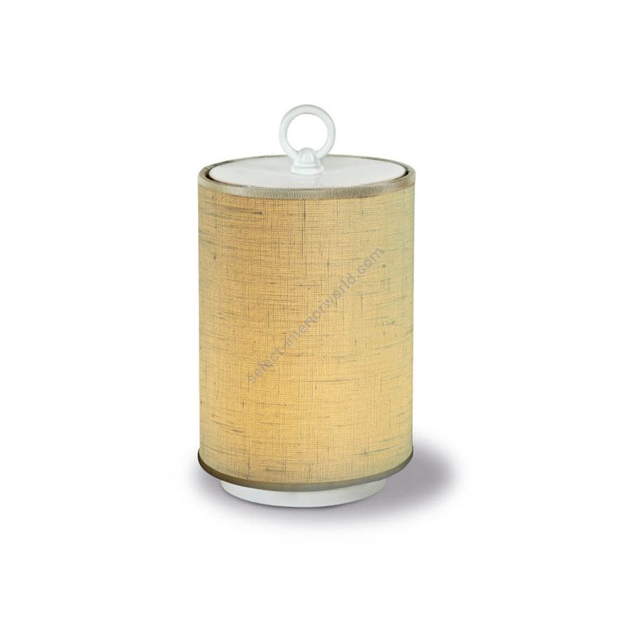 Lino Avorio fabric lampshade