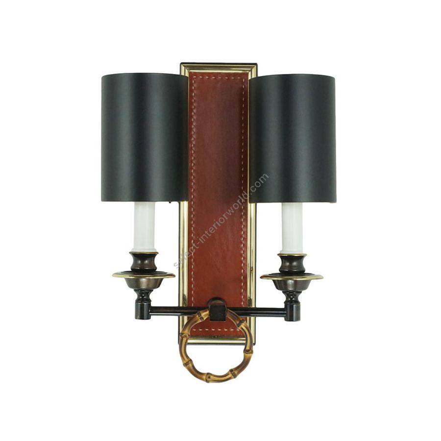 Brass dark brushed bronze finish