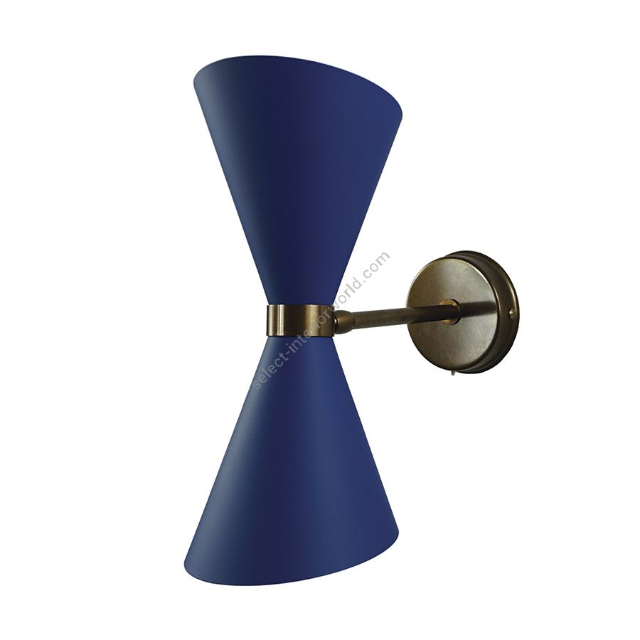 Blue color lampshade