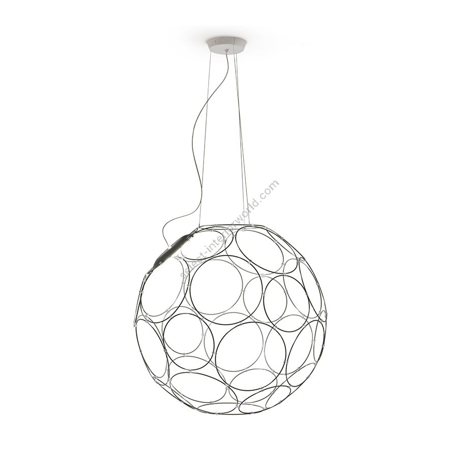 Anthracite finish, cm.: 65 x 67 x 67 / inch.: 25.6" x 26.4" x 26.4"