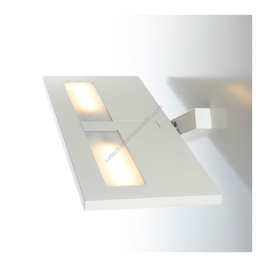 Wall lamp / IP20 / Pure white finish