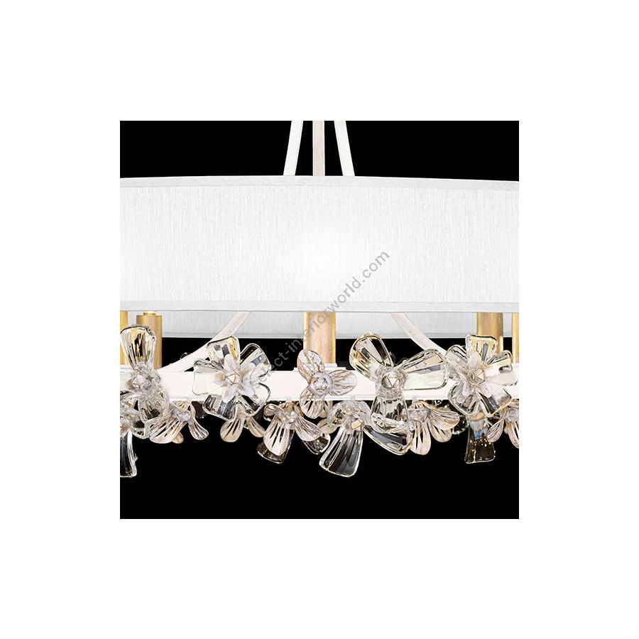 White Gesso / White Fabric Shades 915240-31
