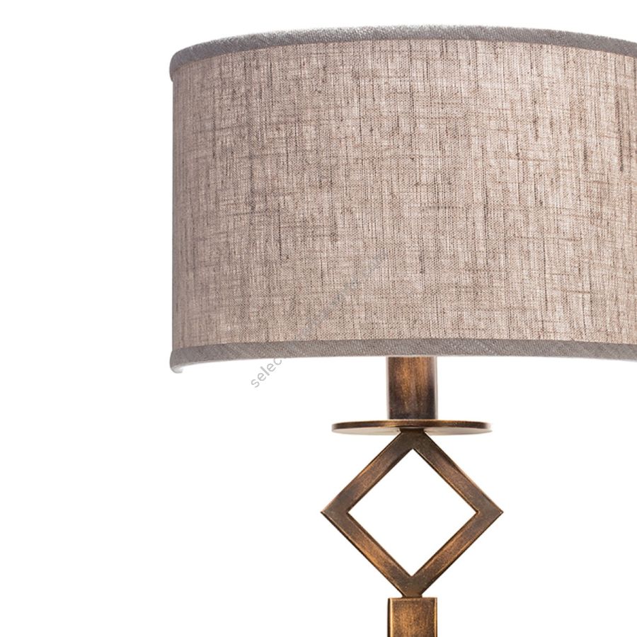 Bronze / Greige Fabric Shades - 887950-11