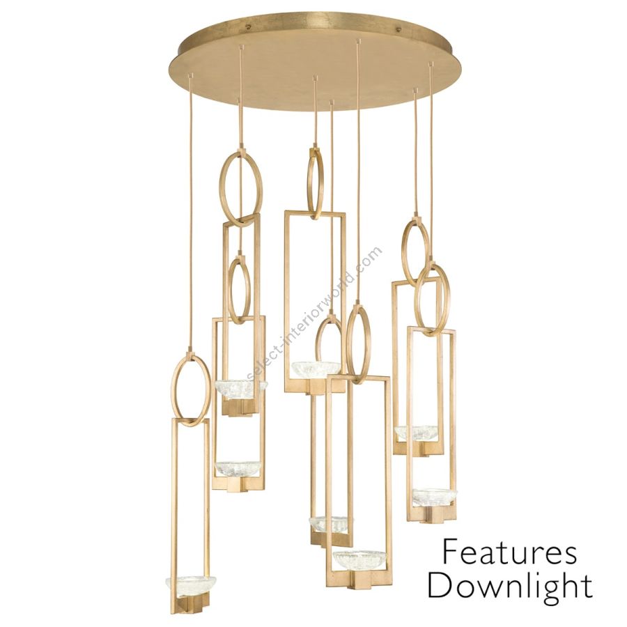 Gold/Features down light / 16 Lights - 893240-21