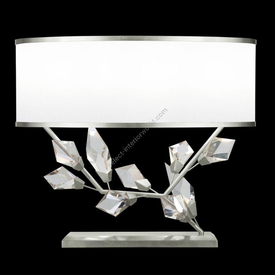 Silver/ White Fabric Shade - 908610-1