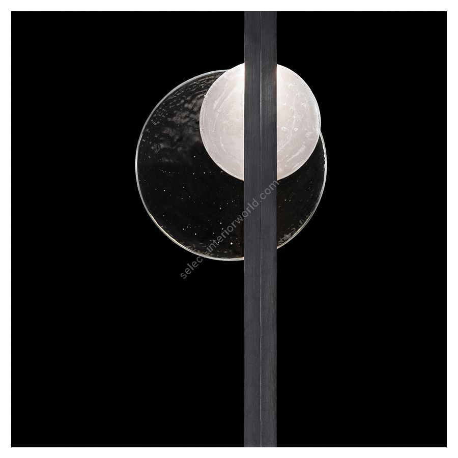 Black Iron / Clear & White Glass 920650-1