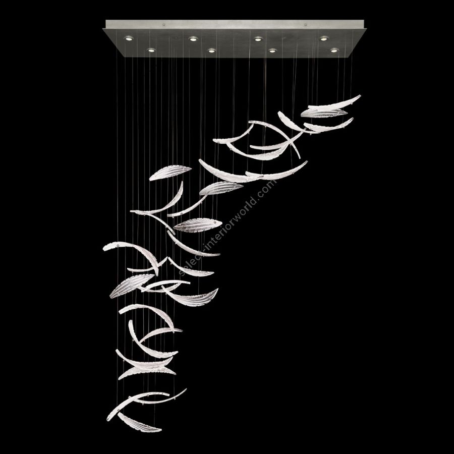 Elevate 54″ 894840-121 Silver / White “Plumes”