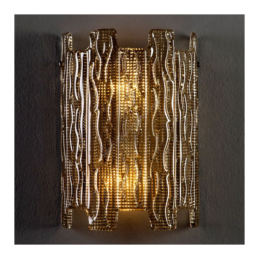 Fume Colour Venetian Glass