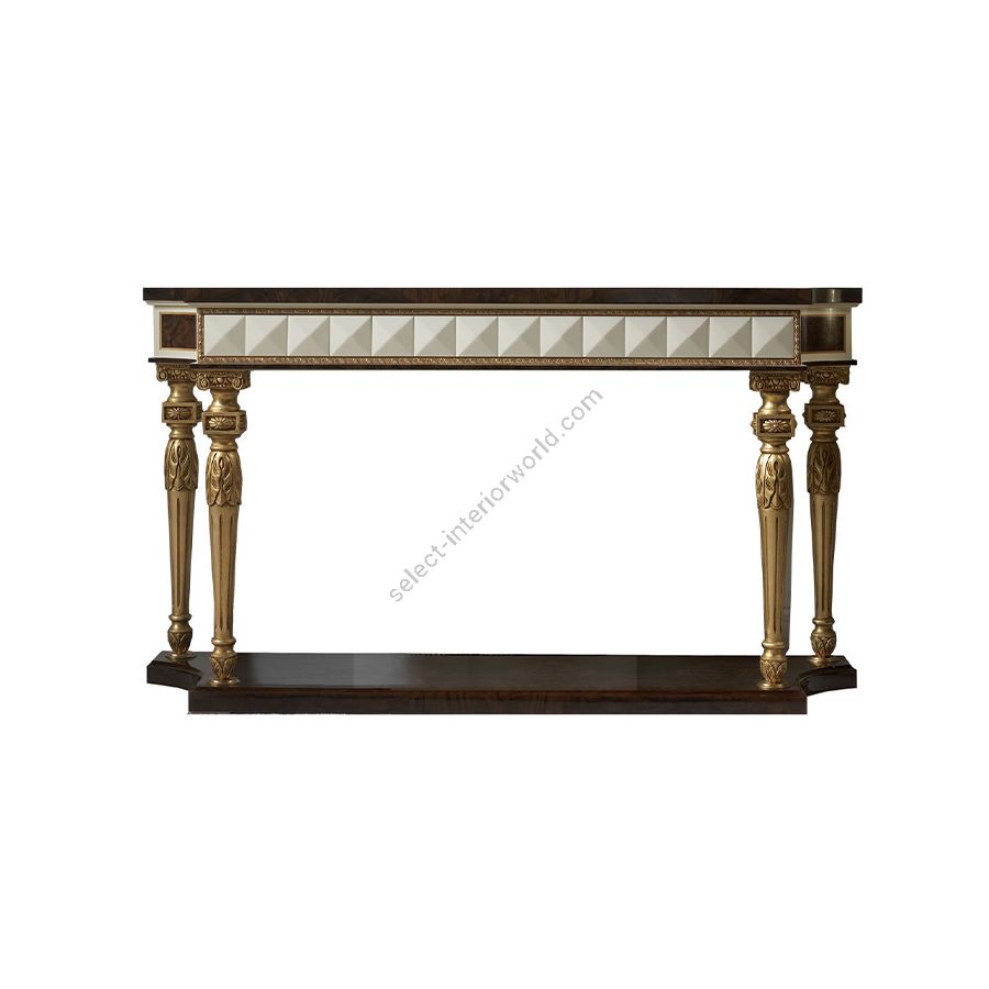 Console table / Belgravia wood / French gold finish