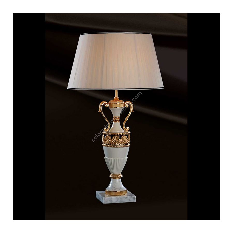 Antique Gold Plated with Bronze and Polished Black Finish