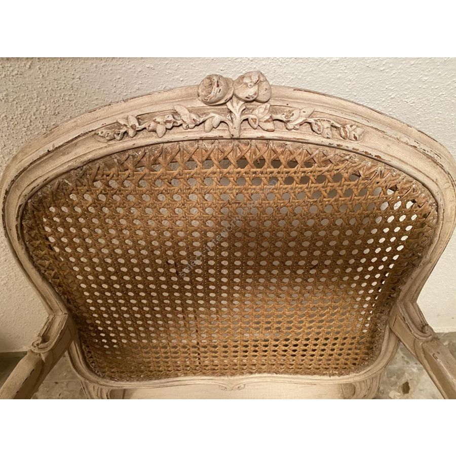 Louis XV Blanchard Armchair Reproduction of antique model by Massant