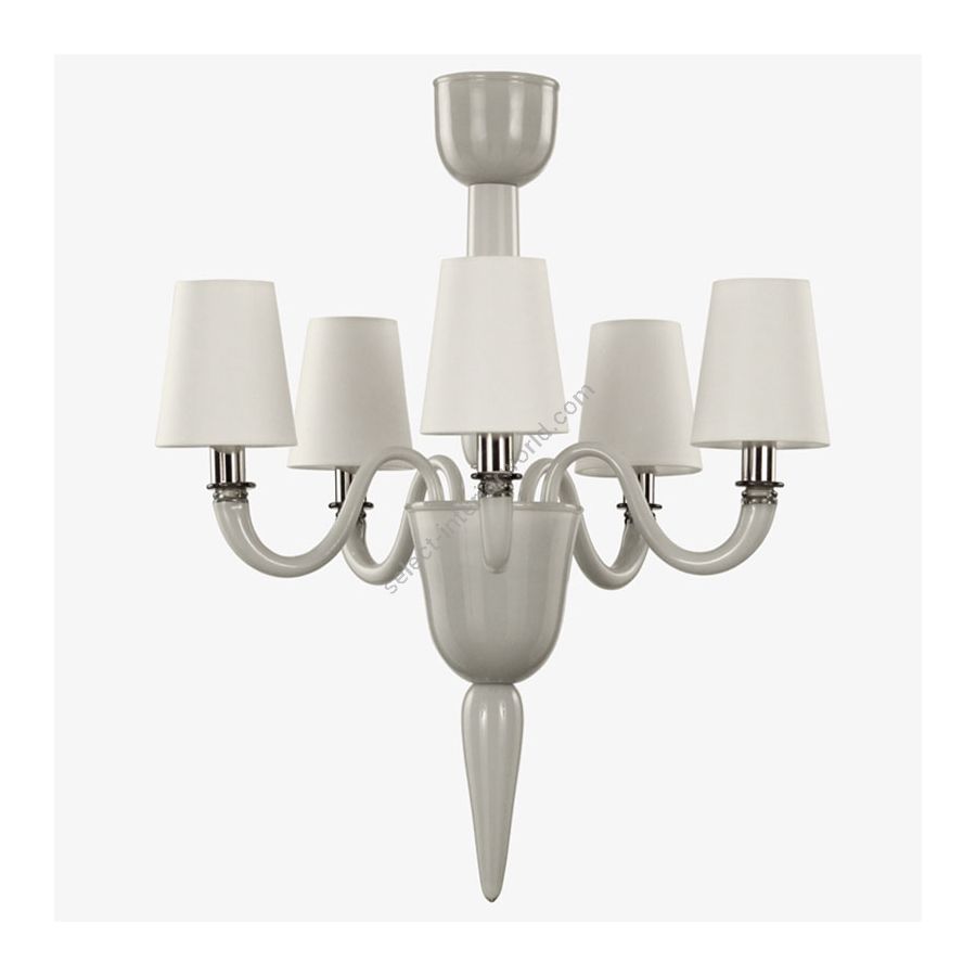 Opaque Light Gray Glass