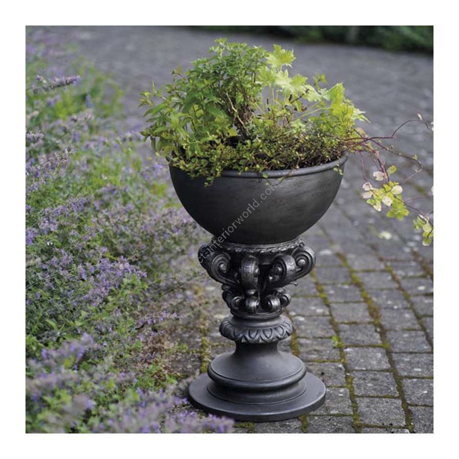 Flower bowl / iron nature finish