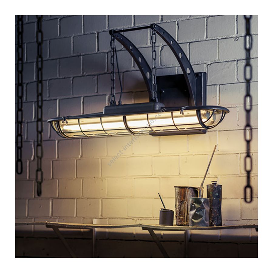 Outdoor wall lamp / Iron nature finish