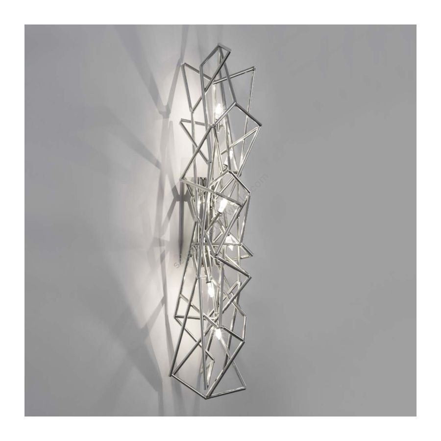 Wall lamp / Nickel finish