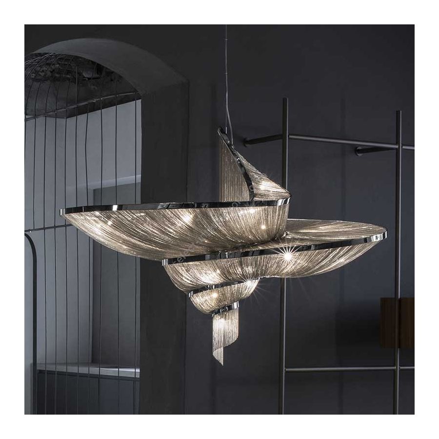 Suspension lamp / Nickel finish