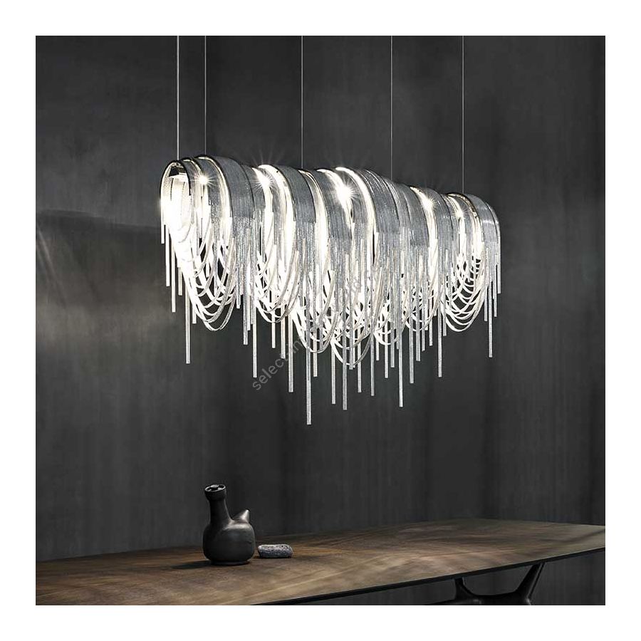 Suspension lamp / Nickel finish