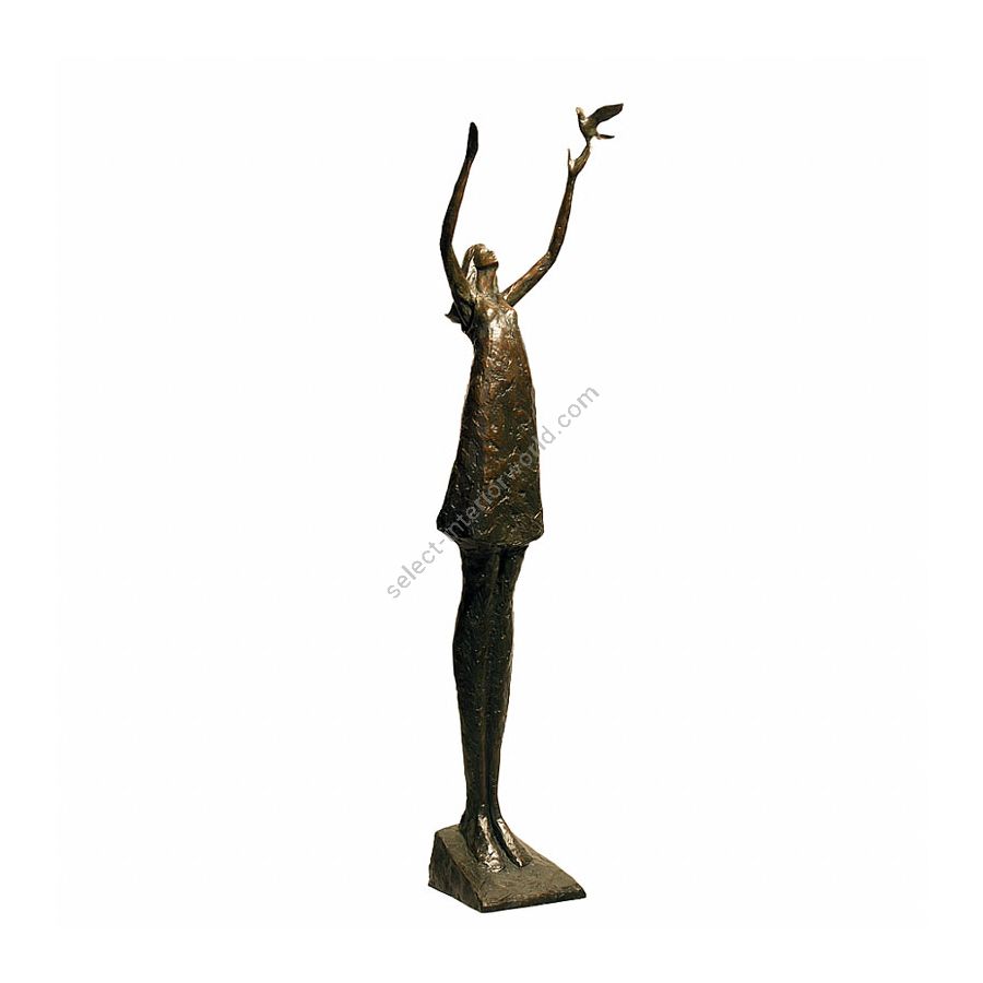 Green / Brown patina finish