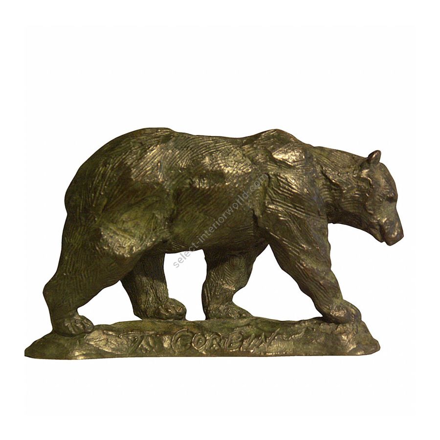 Green / Brown patina finish