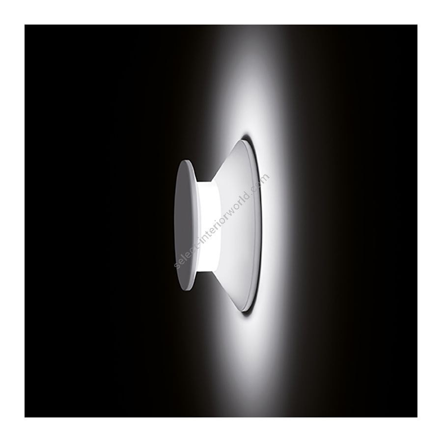 Wall light - Bathroom & Outdoor lamp / Finish: White RAL 9016 (side view)