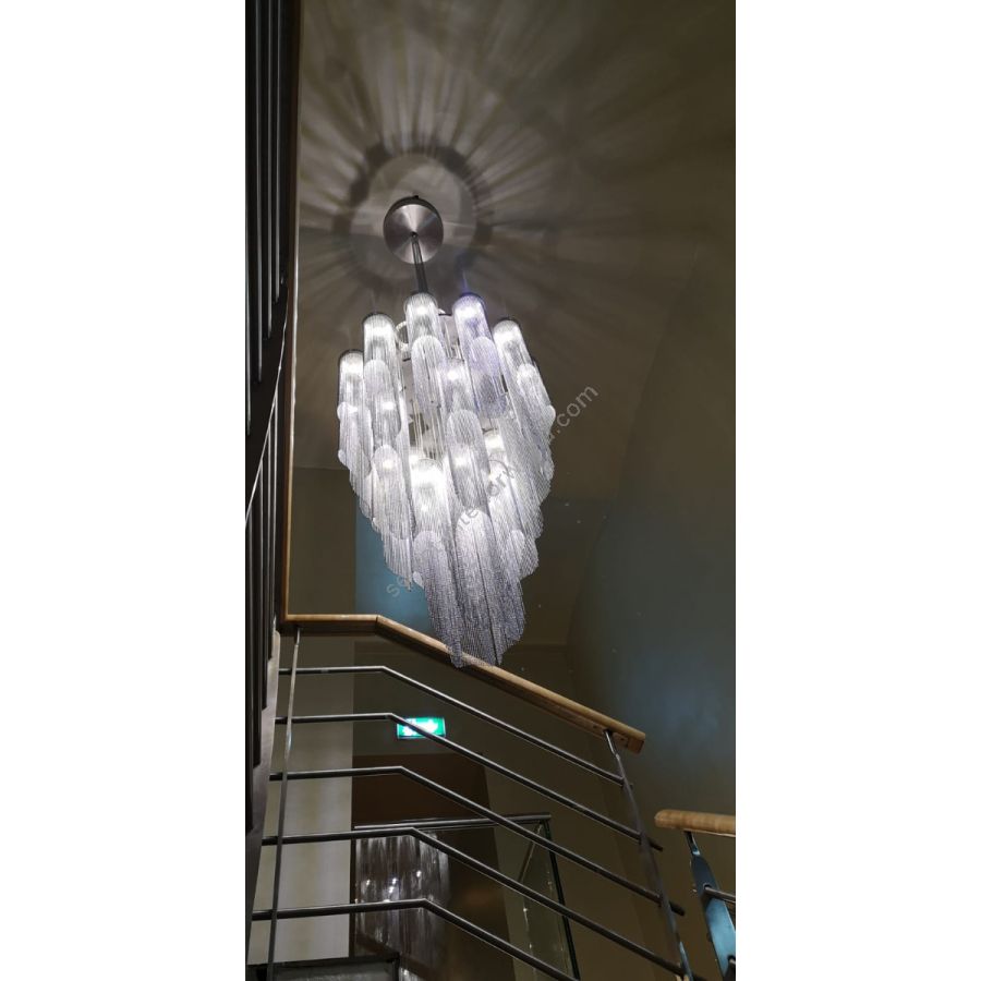 Purchased from us: photo on client's project Austria Vienna fitness club Willowlamp Suspension