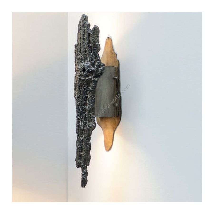 Wood finish (cm.: 65 x 14 x 15 / inch.: 26" x 5.5" x 6")