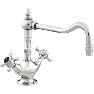 Bronces Mestre / Kitchen Fittings / One hole sink mixer with black porcelain 035030.N00.50