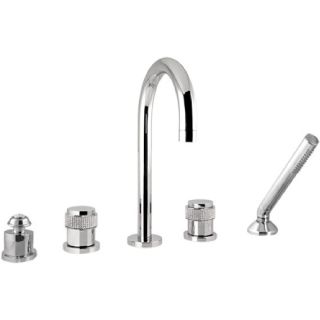 Bronces Mestre / Bath-shower fittings / Five holes bath set with Swarovski 071416.H00.50