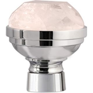 Bronces Mestre / Knobs for Shower Systems / Knob for shower system with pink quartz stone 072245.QZP.50