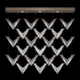 Fine Art Handcrafted Lighting / Pendants & Suspension Lights / BLADE 62"W Rectangular