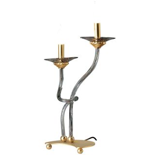 Patrizia Volpato / Table Lamps / Intrecci Handcrafted Murano Glass 1730-LG