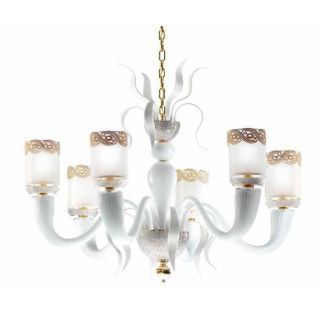 Il Paralume Marina / Pendants & Suspension Lights / 1770/CH6/BI/ORO24K
