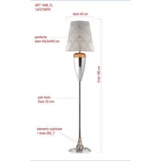 Il Paralume Marina / Floor Lamps / 1946/FL/AM